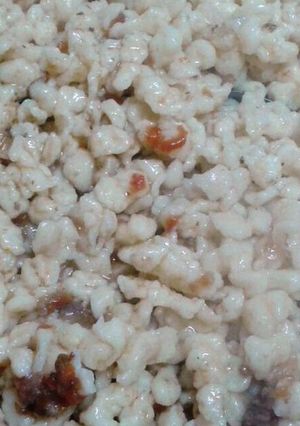 Una foto de Spatzle: ñoquis húngaros