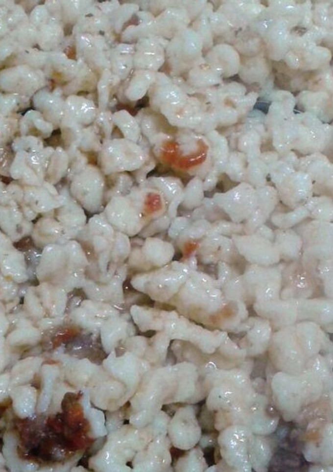 Una foto de Spatzle: ñoquis húngaros