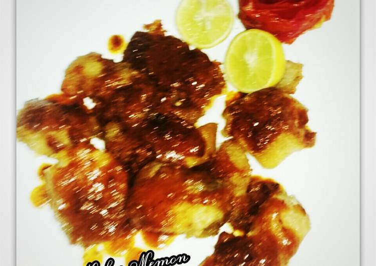 Recipe of Perfect Fish fry with sauce