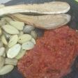 Sambal terasi + jengki goreng+ terong