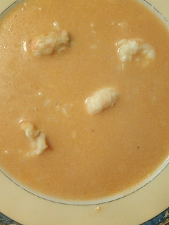 Una foto de Sopa de cigalas