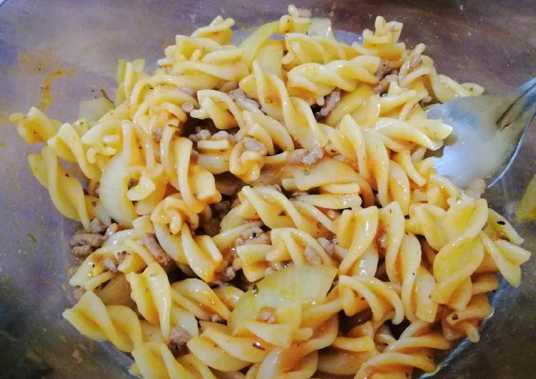 Pasta Bolognaise (cepat dan murah)