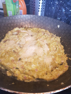 Una foto de Tortilla de verduras con champiñones