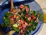 watermelon feta salad