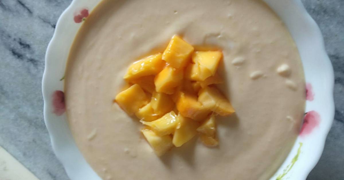 Mango Yogurt Recipe By Mrs. Rashid - Cookpad