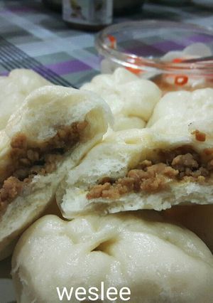 Foto resep Bakpao ayam (tepung pao blue key)