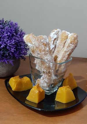 Foto resep Churros Labu Kuning