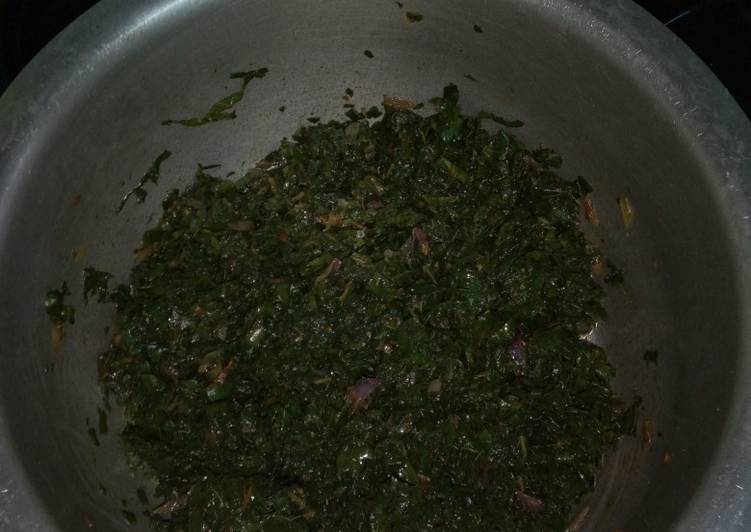 Simple Way to Make Homemade Traditional Greens (Mboga Kienyeji)