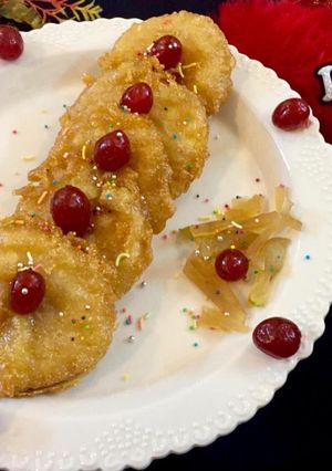 A picture of Apple jalebi.