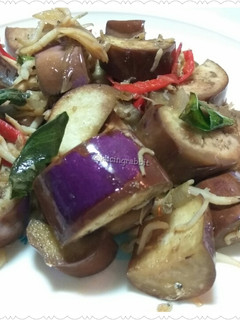 Foto resep Tumis Terong Ungu Teri Medan