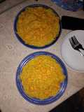 Espaguetis con camarones