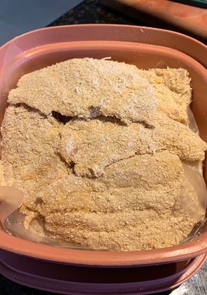 Una foto de Milanesas de pescadilla