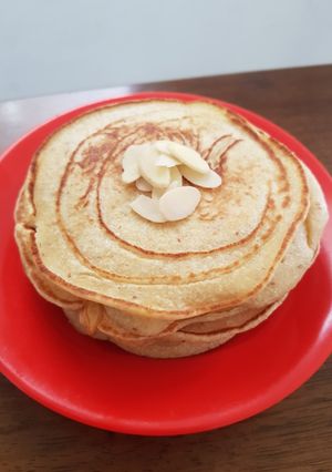 Foto resep Pancake almond pulp / ampas almond