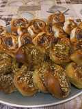 Girelle di sfoglia per aperitivo
