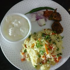 A picture of Vegetable pulao.