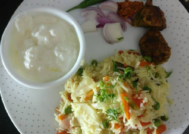 Easiest Way to Make Speedy Vegetable pulao
