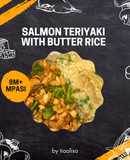 Salmon Teriyaki with Butter Rice : 8m+ MPASI