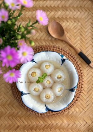Hình của món Chè Vải Hạt Sen.