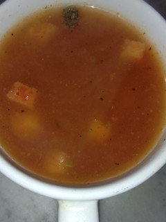 A picture of Tomato soup.