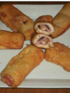 Una foto de Flamenquines de pan de molde