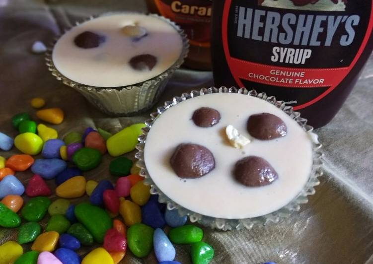 Recipe of Speedy Mini choco gulle in caramel rabdi