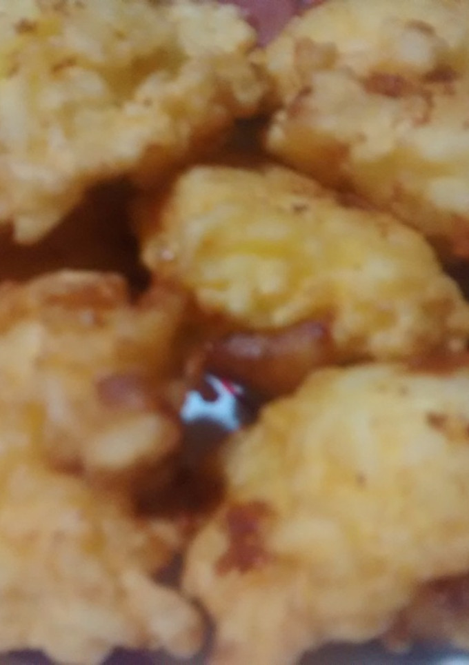 Una foto de Torrejas de arroz con queso
