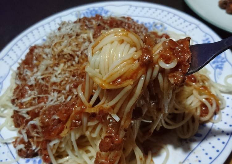 Spageti bolognes #ramadhanday3