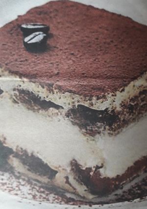 Una foto de Falso tiramisú