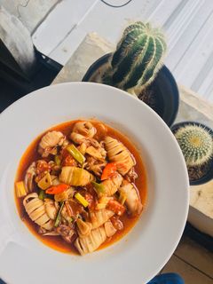 Foto resep Cumi Asam Manis