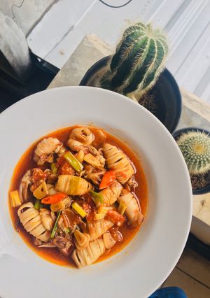 Foto resep Cumi Asam Manis