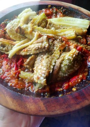 Foto resep Terong Bakar Sambal Uleg