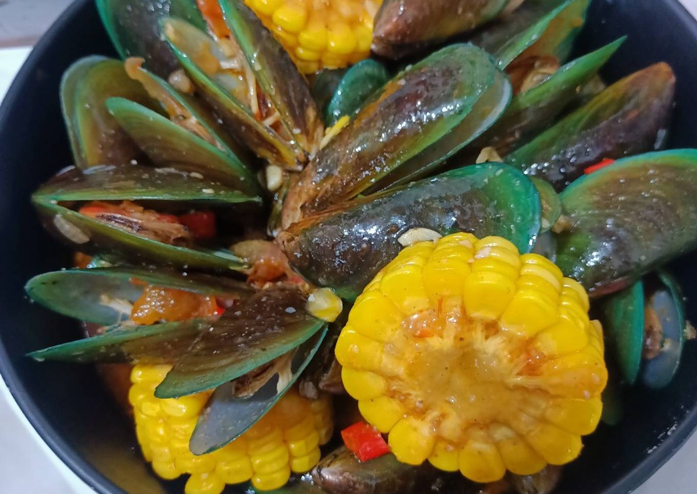 Kerang saus padang