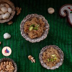 A picture of Walnut Halwa.