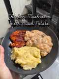 Chicken Mushroom with Mashed Potato