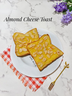 Foto resep 455. Roti Panggang Krim Keju Almond