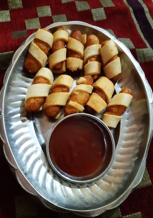 A picture of Potato Curl Rolls.