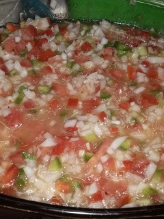 Una foto de Salsa criolla