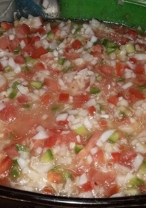 Una foto de Salsa criolla