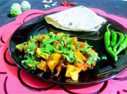 A picture of roti sabji