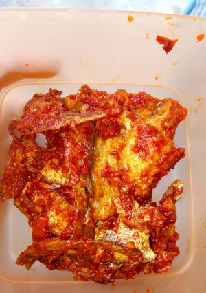 Foto resep Sambel praktis ikan asin tipis kriuuukkk..