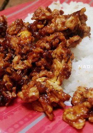 Foto resep Telur Orak-arik Kecap Praktis bin Laziis #PR_adakecapmanisnya