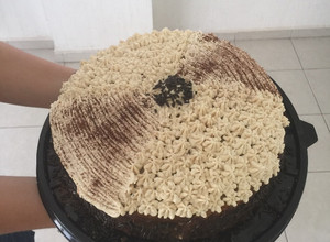 Una foto de Pastel de cafe
