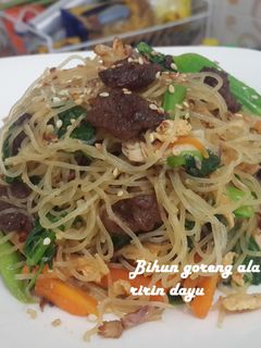 Foto resep Bihun goreng korea (japchae)