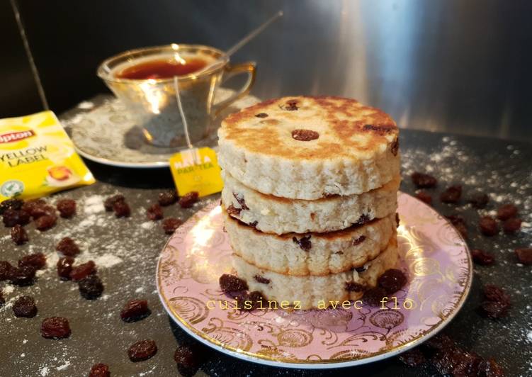 La Meilleur Recette De Welsh cake, biscuit gallois