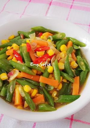 Foto resep Tumis Buncis Jagung Wortel