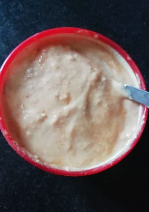 A picture of Coconut chutney.