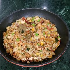Veg Pulao A picture of Veg Pulao.