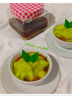 Foto resep Bubur sumsum pandan