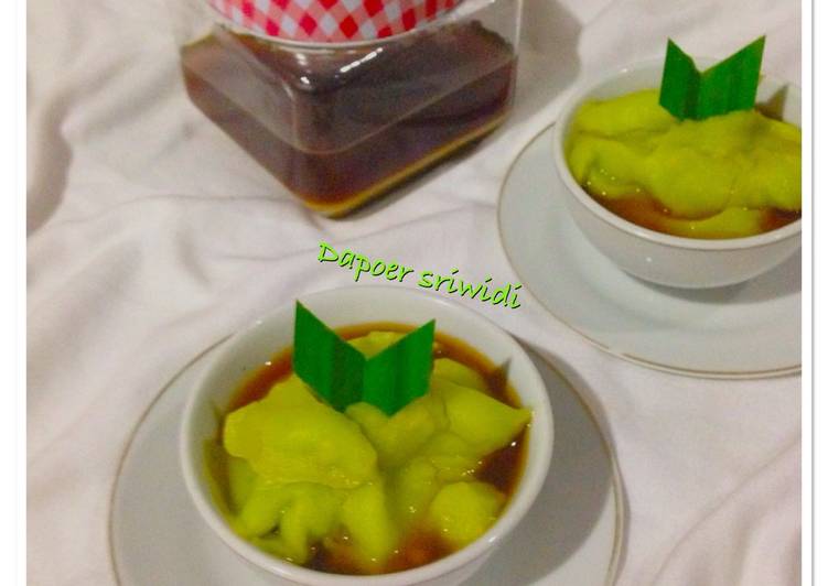 Bubur sumsum pandan