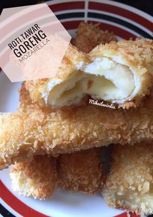 Foto resep Roti Tawar Goreng Mozarella